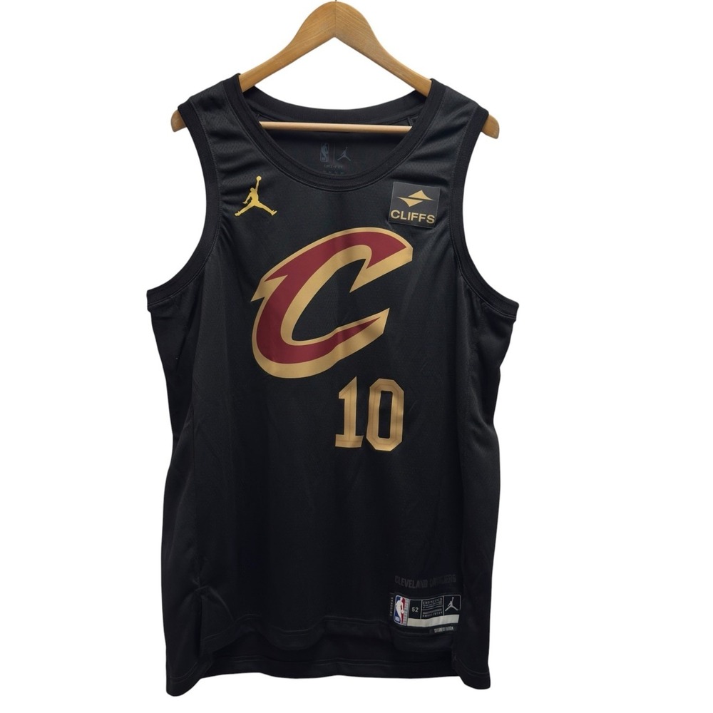 Jordan‎ Cleveland Cavaliers Darius Garland Men's XL/52 Statement Swingman Jersey